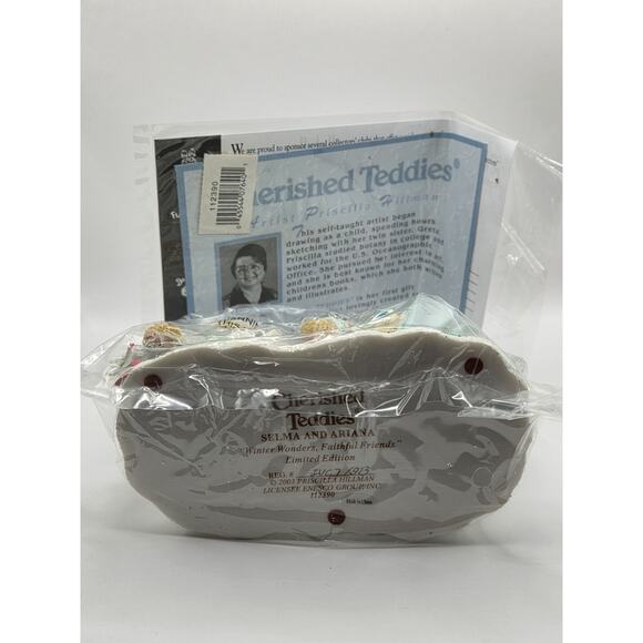 Cherished Teddies “Selma & Ariana” 112390 Laplander Series 2003 Limited Edition - Picture 3 of 4